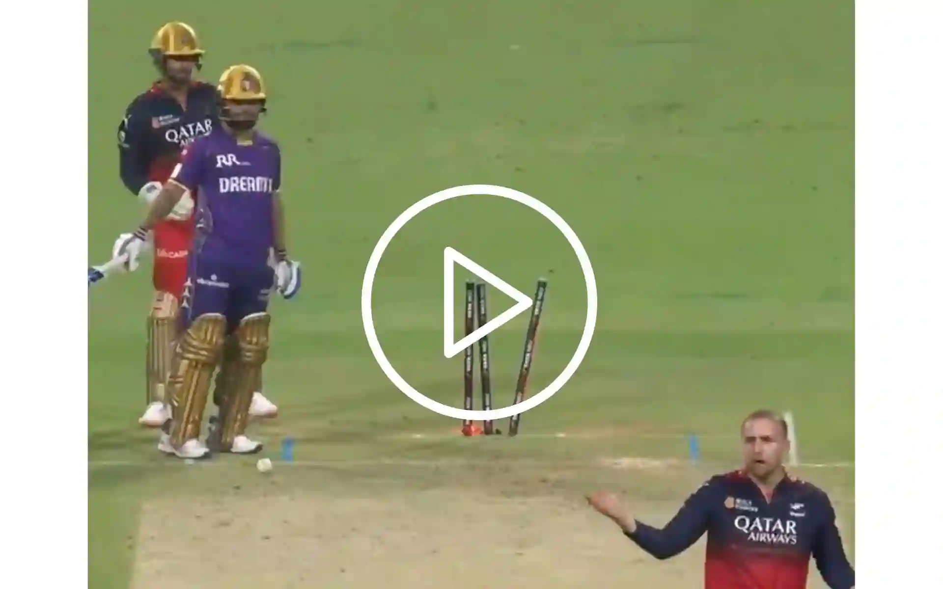 [Watch] Livingstone Does Bizarre Appeal Despite Rinku Moving Away Until Stumps Broken